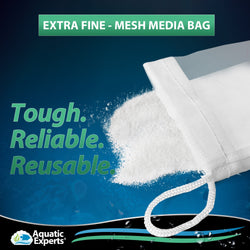 Aquatic Experts Aquatic Experts Aquarium Filter Bag - Extra Fine Mesh Media Bags - Ideal for Efficient Aquarium Filtration