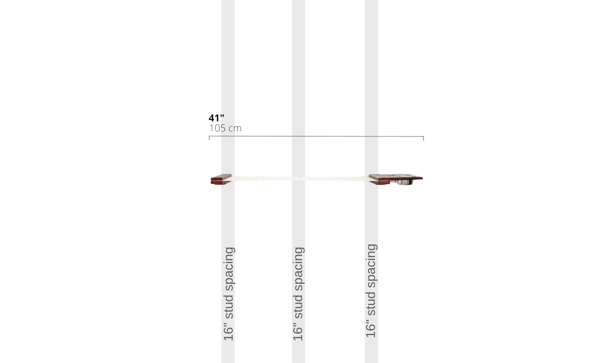 Dog Proof Cat Feeder - Wall-Mounted - Raised