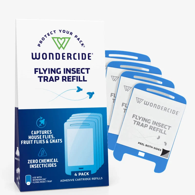 Wondercide Flying Insect Trap Light Cartridge Refillable 4ct
