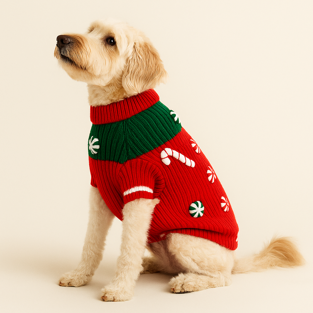 Found My Animal Peppermint Candy 3D Icon Sweater