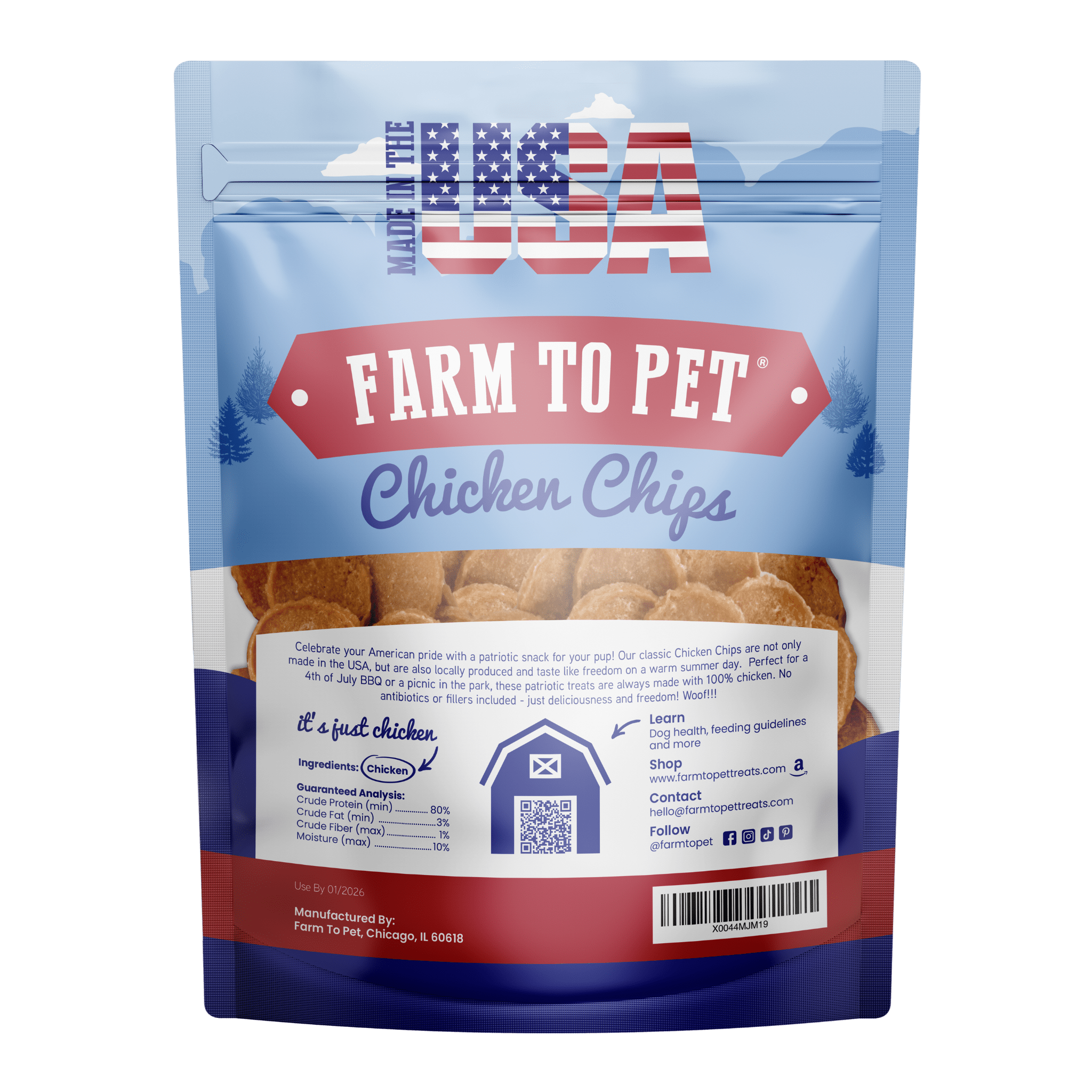 Americana Chicken Chips for Dogs