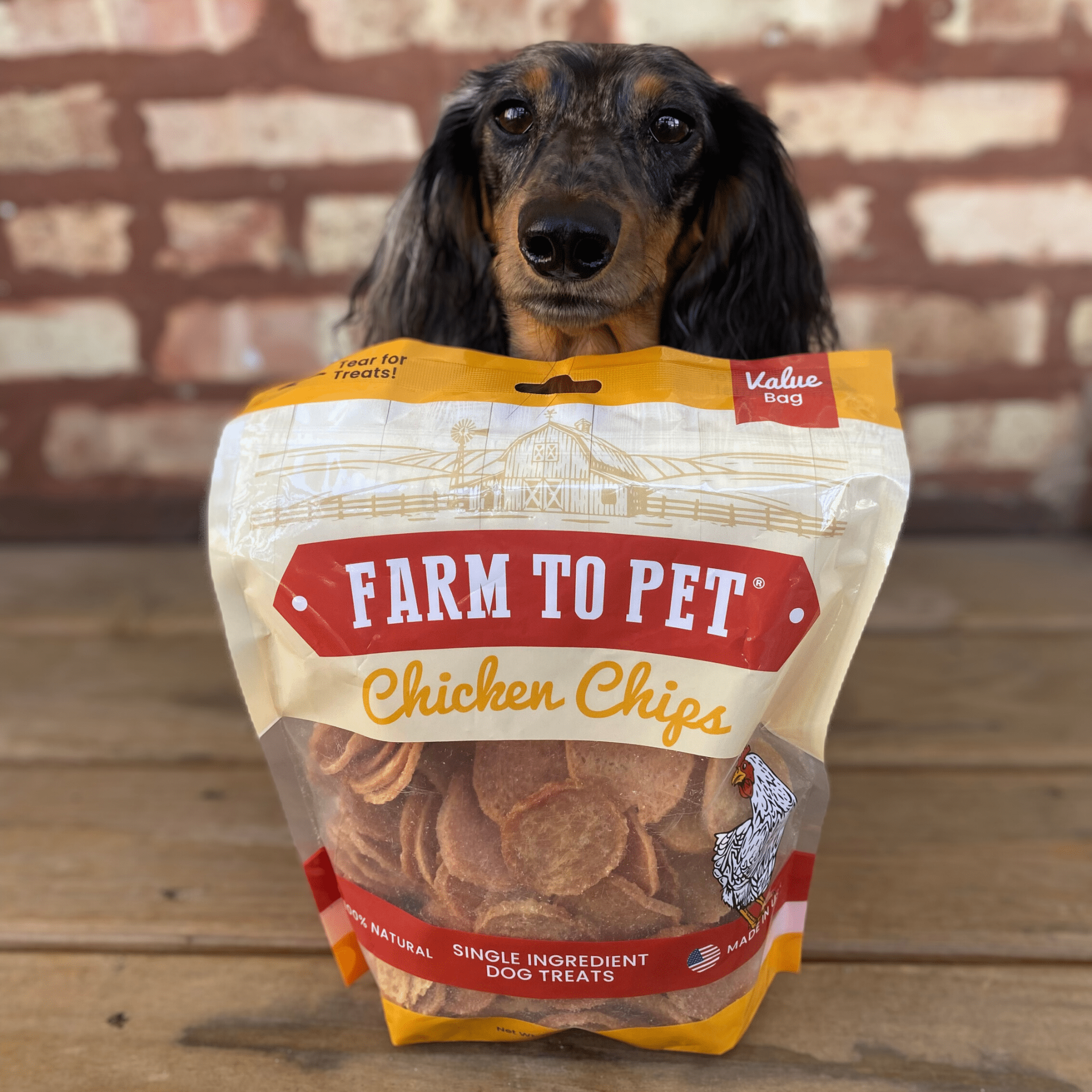 Farm To Pet Chicken Chips for Dogs