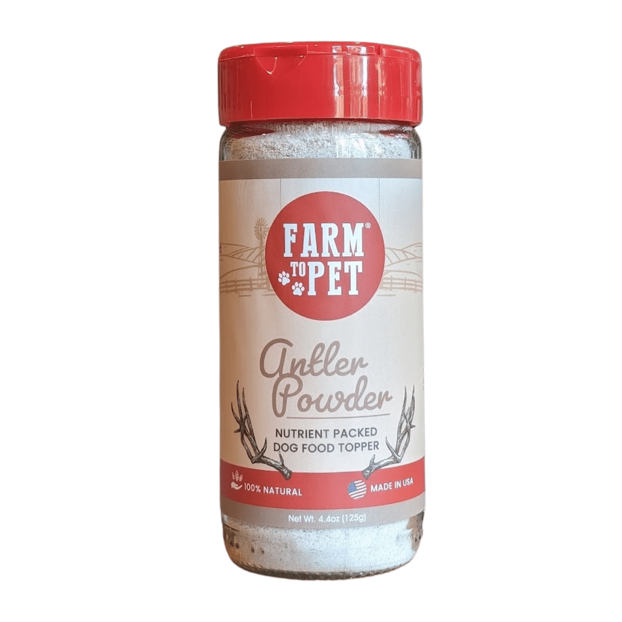 Farm To Pet Antler Powder Dog Food Topper