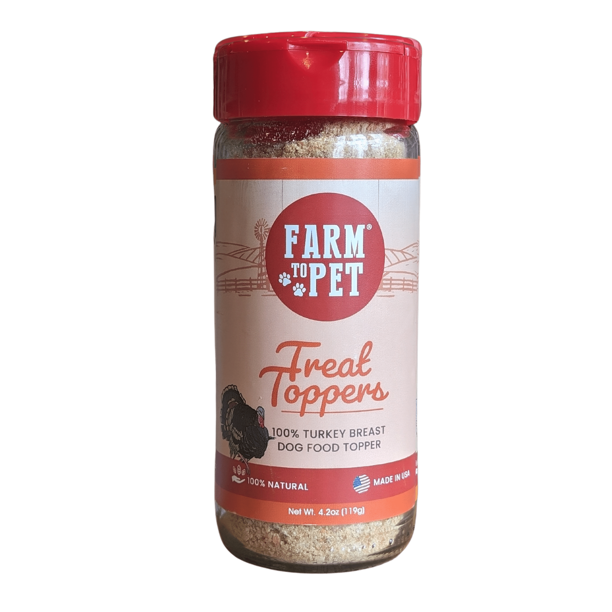 Farm To Pet Turkey Treat Dog Food Topper