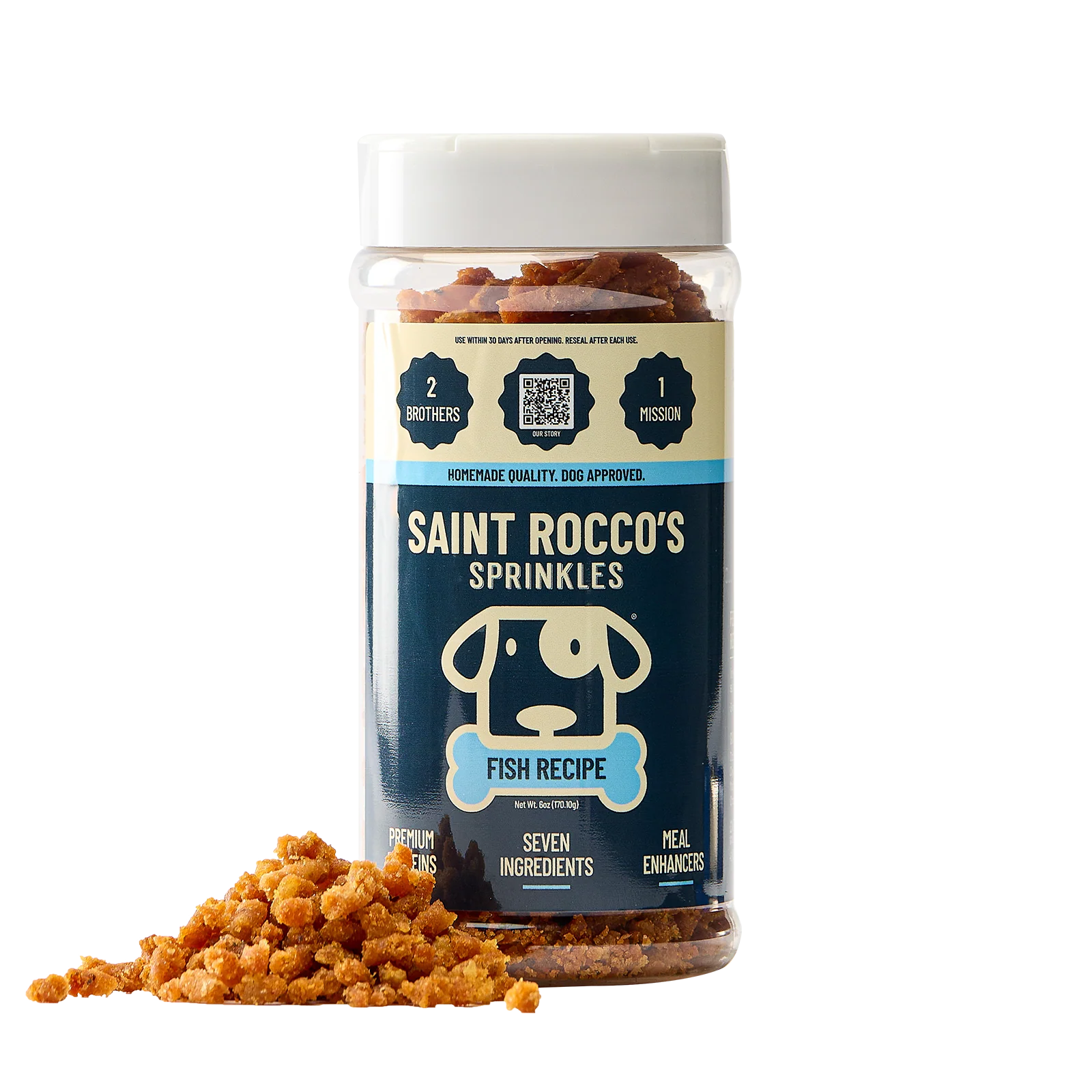 Saint Rocco's Fish Sprinkles (6oz)