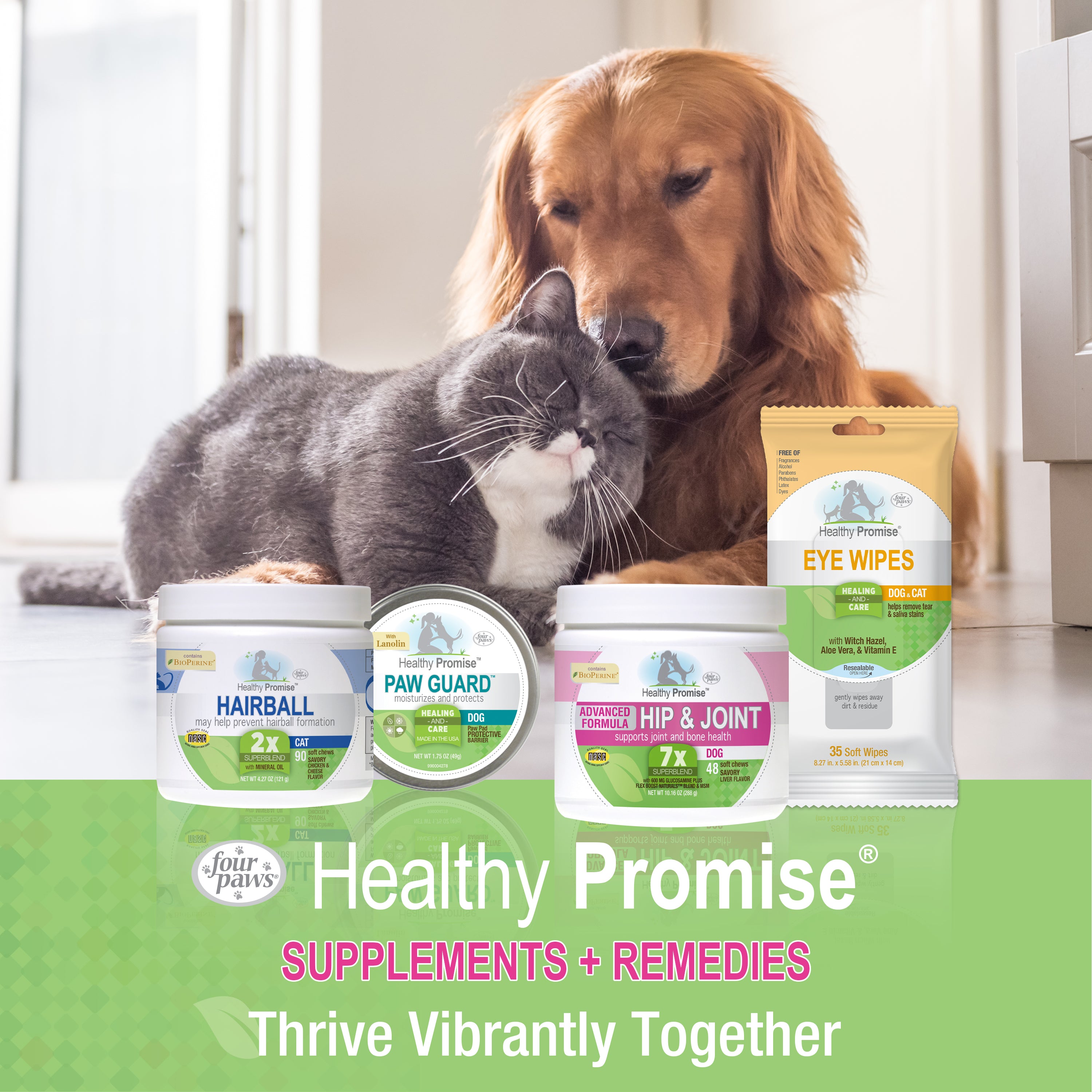 Four Paws Healthy Promise™ Cat & Dog Ear Wipes (35ct)