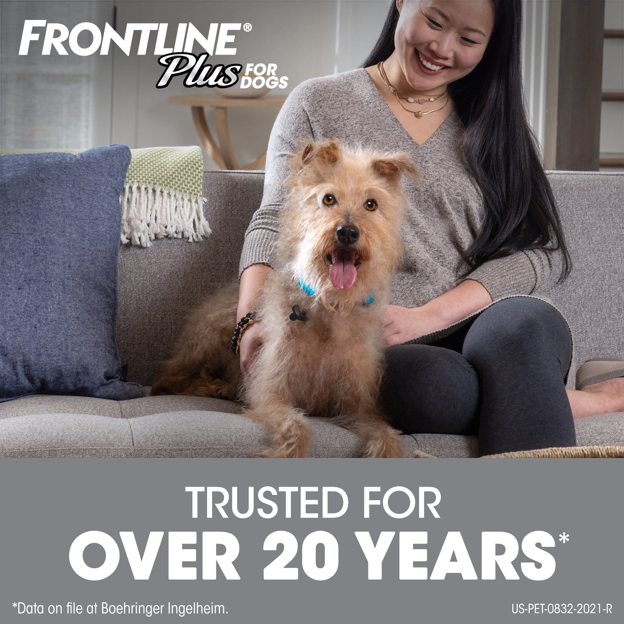 PERRO FRONTLINE PLUS 23-44LB 3PK