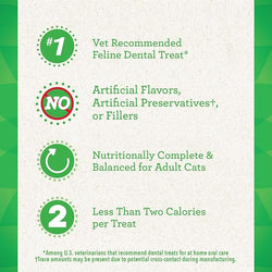 Greenies FELINE GREENIES Catnip Flavored Dental Treats (2.1oz)