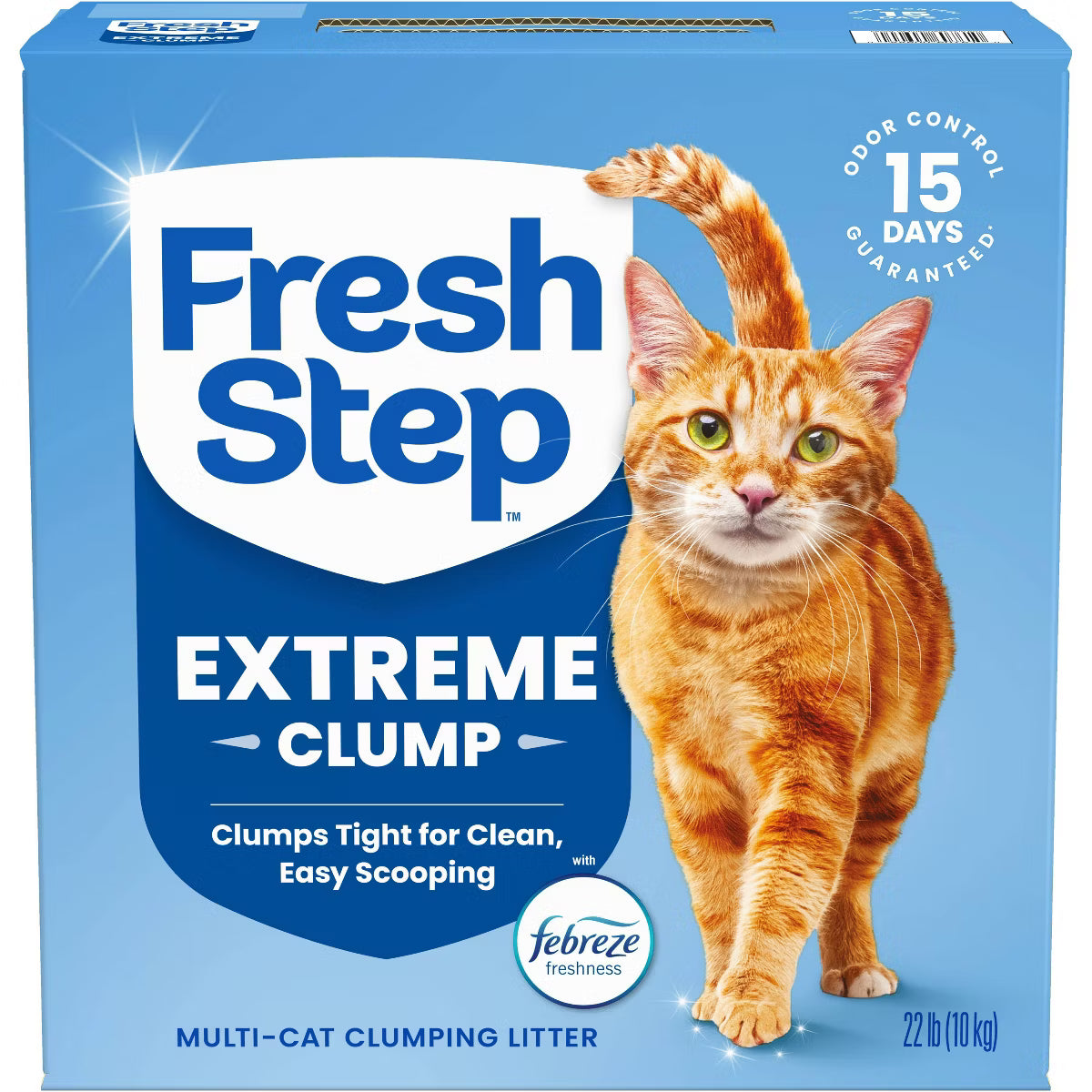 FRESH STEP Extreme Clump Scented Clumping Cat Litter (22lb)