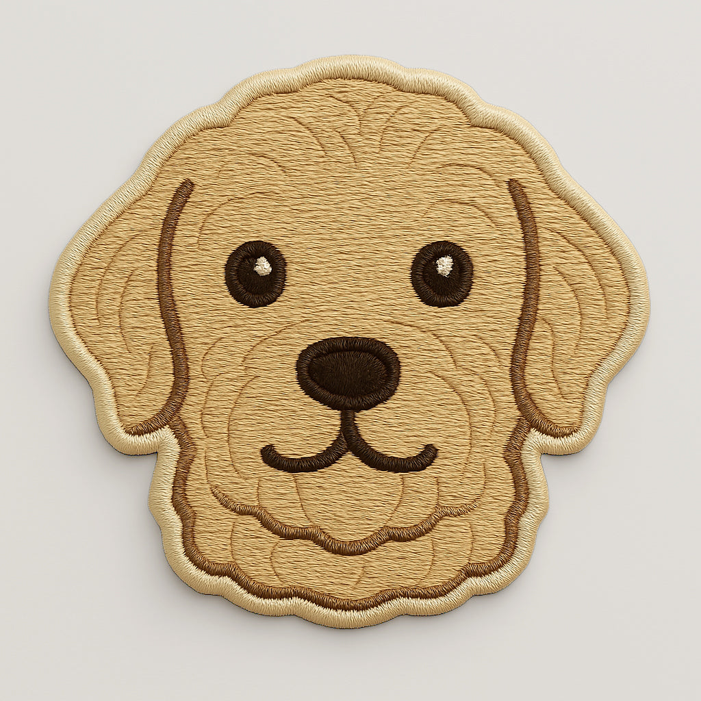 Nooee Pet Dog & Cat Face Patch – Decorative Self-Adhesive Patch (Choose Your Breed)