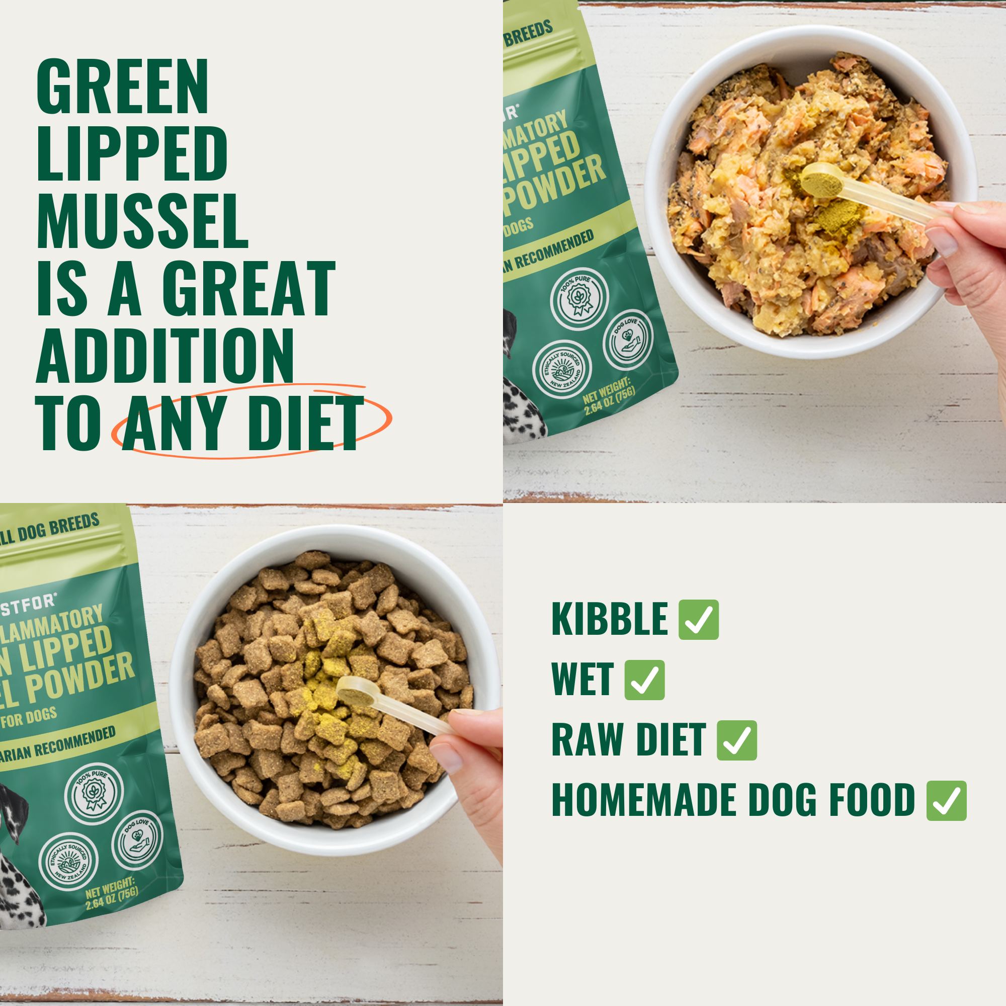 Green Lipped Mussel For Dogs