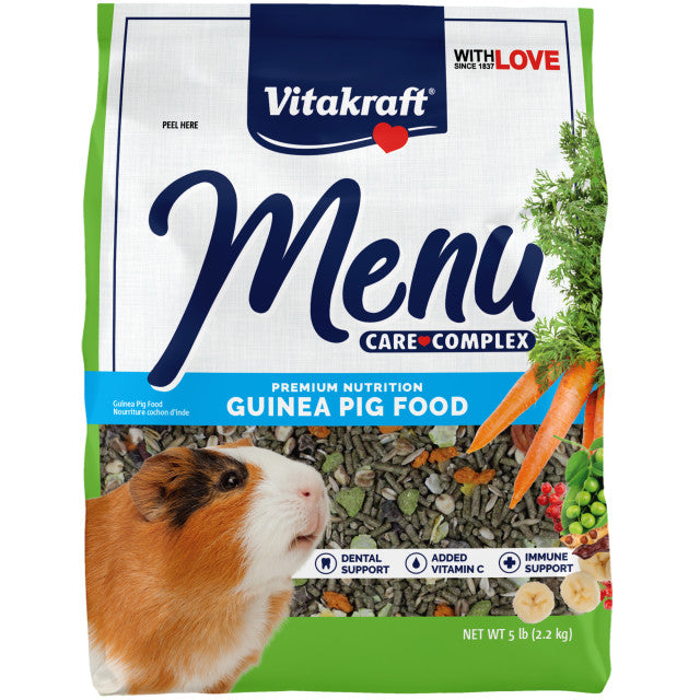 5lb Vitakraft Menu Guinea Pig Food