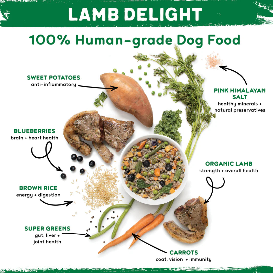 Happy Howl 100% Human-Grade Dog Food