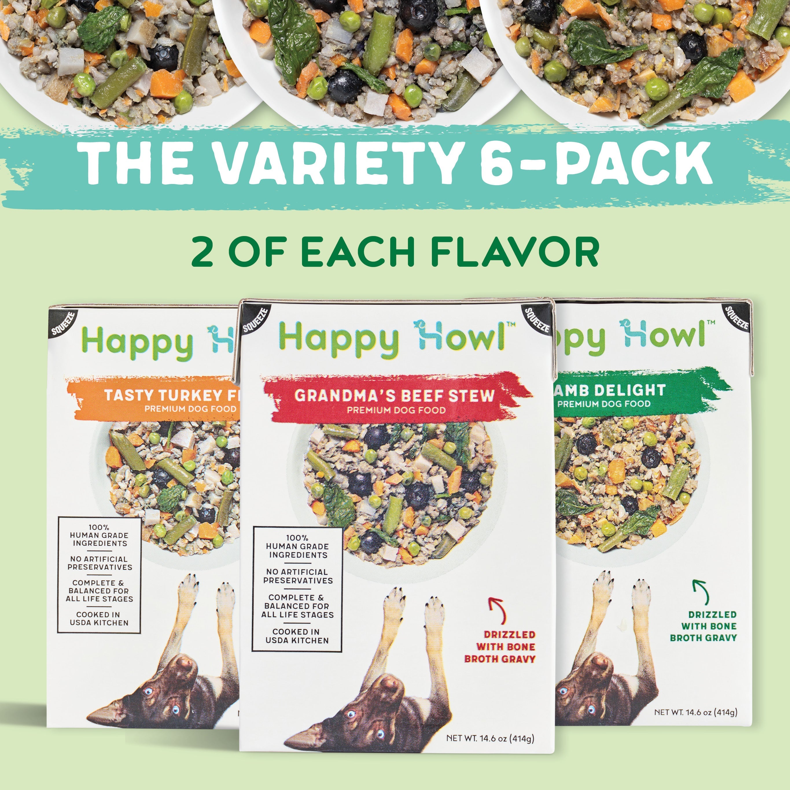 100% Human-Grade Dog Food