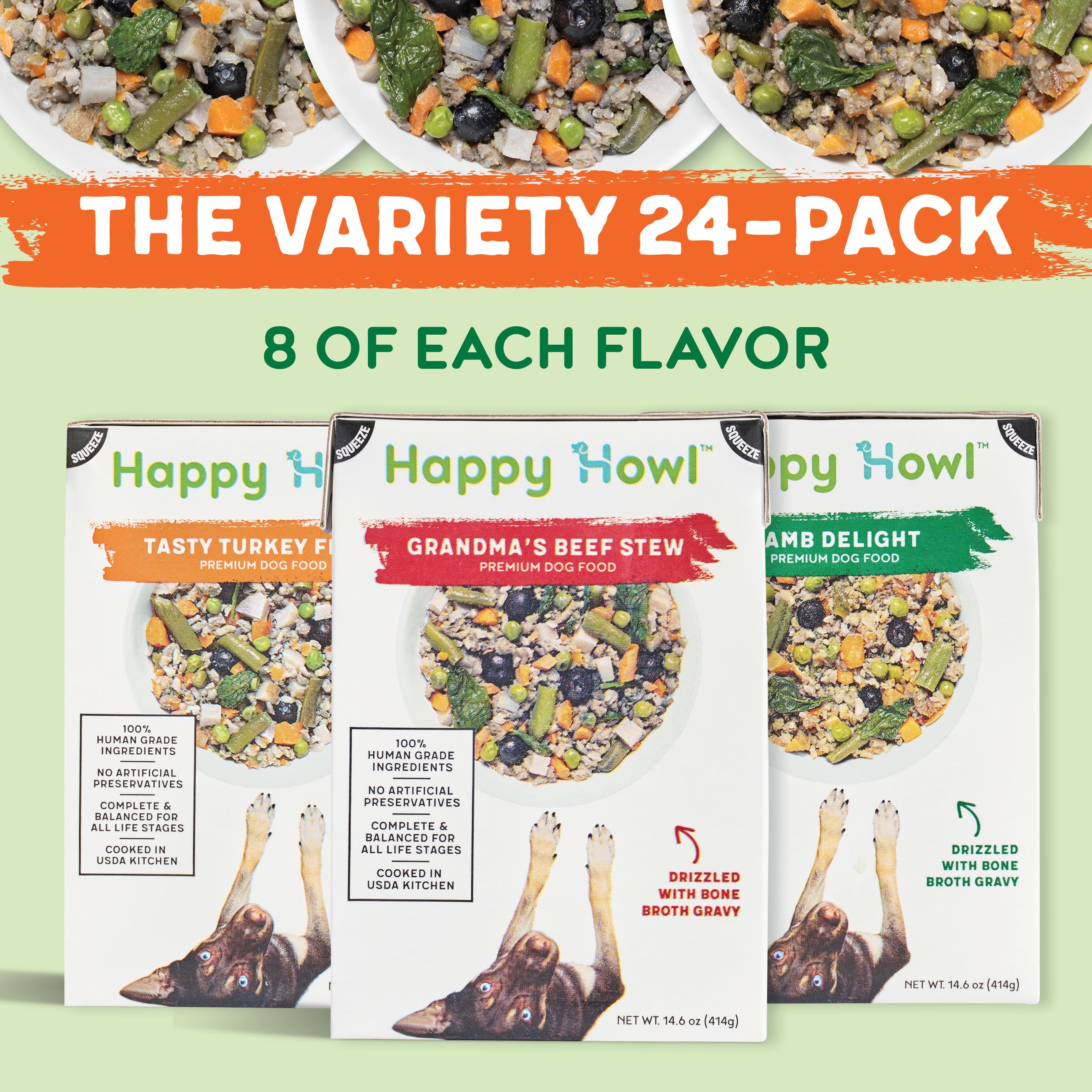 100% Human-Grade Dog Food