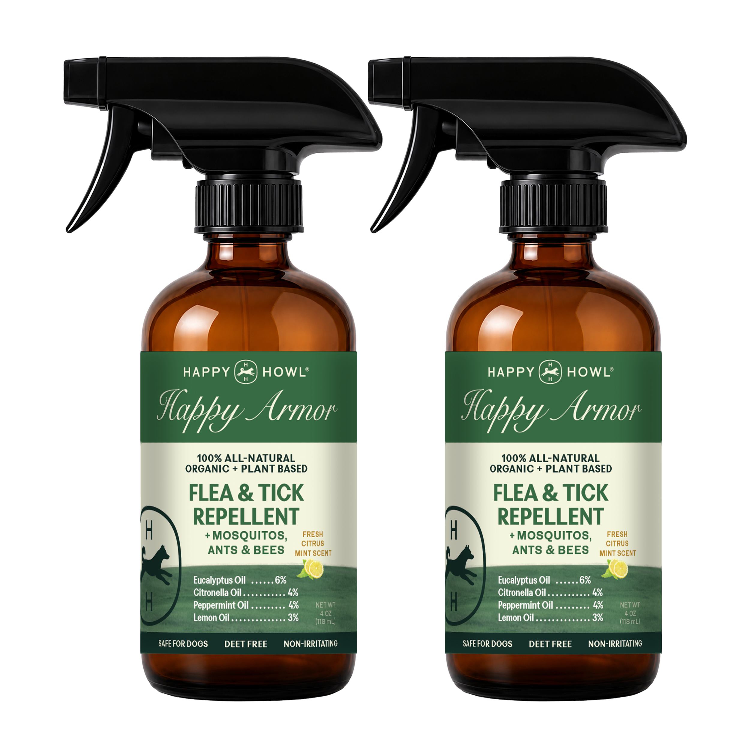 Happy Armor - Flea & Tick Topical Spray