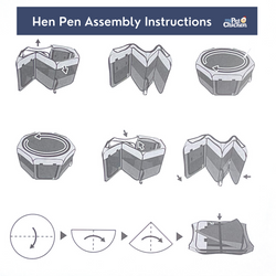 My Pet Chicken Hen Pen Pop-Up Brooder