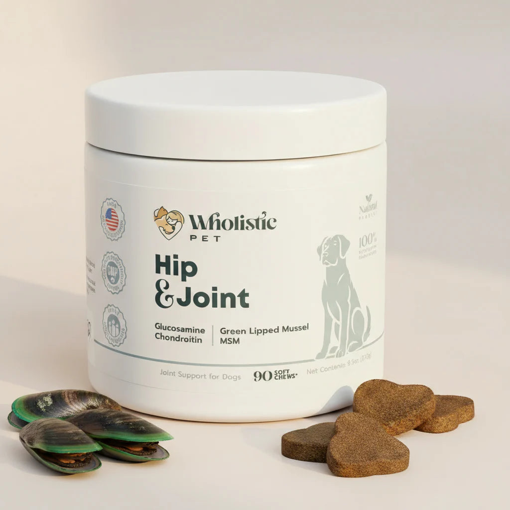 Wholistic Pet Organics Hip & Joint Soft Chews | 90 count