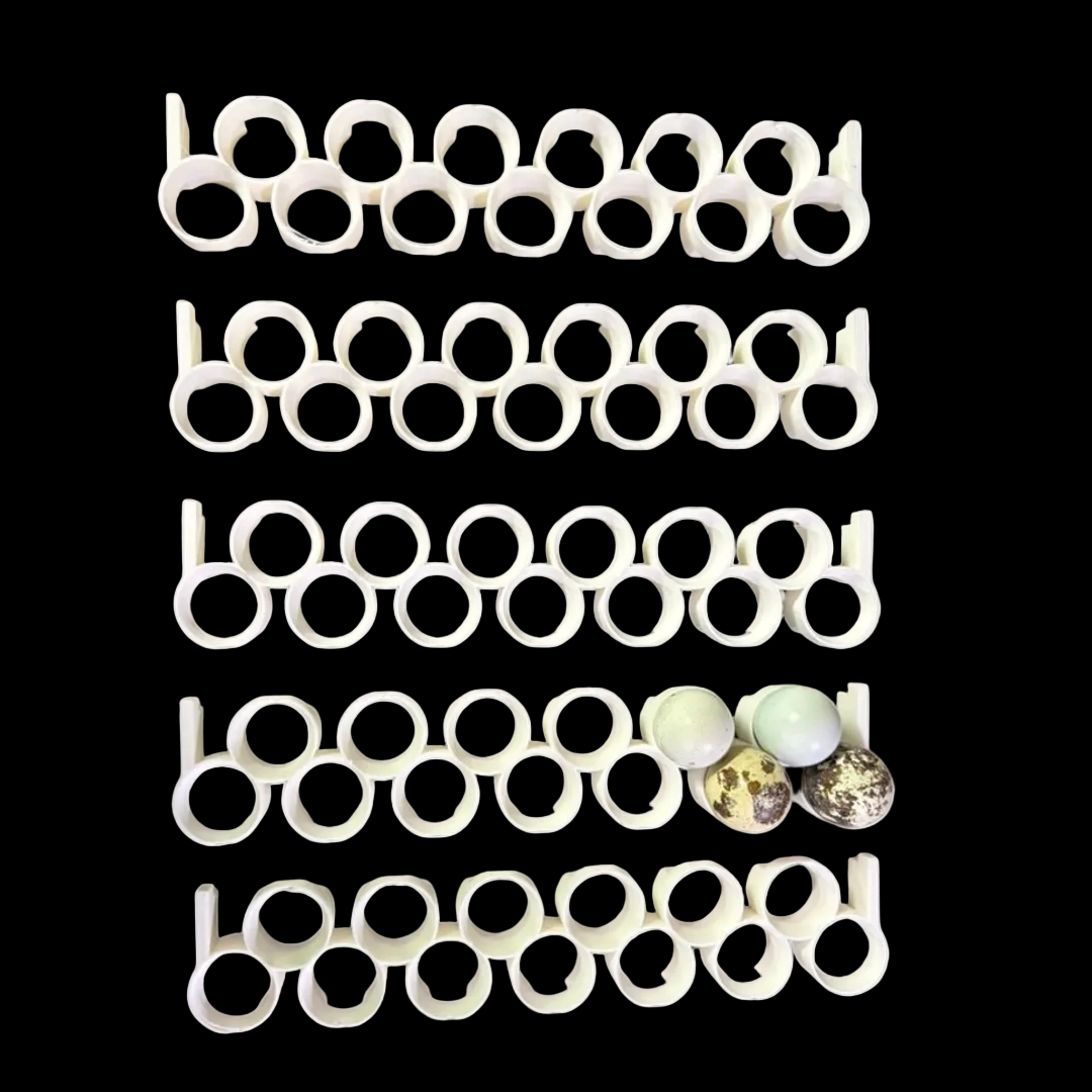Jumbo Quail Egg Rails for Cimuka®/Hatching Time® Incubators (CT-Series, Pro24) and Maxicoopx incubators