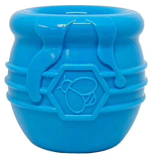 Honey Pot Dog eCup Treat Dispenser | Durable PUP-X Rubber Enrichment Toy | USA Made