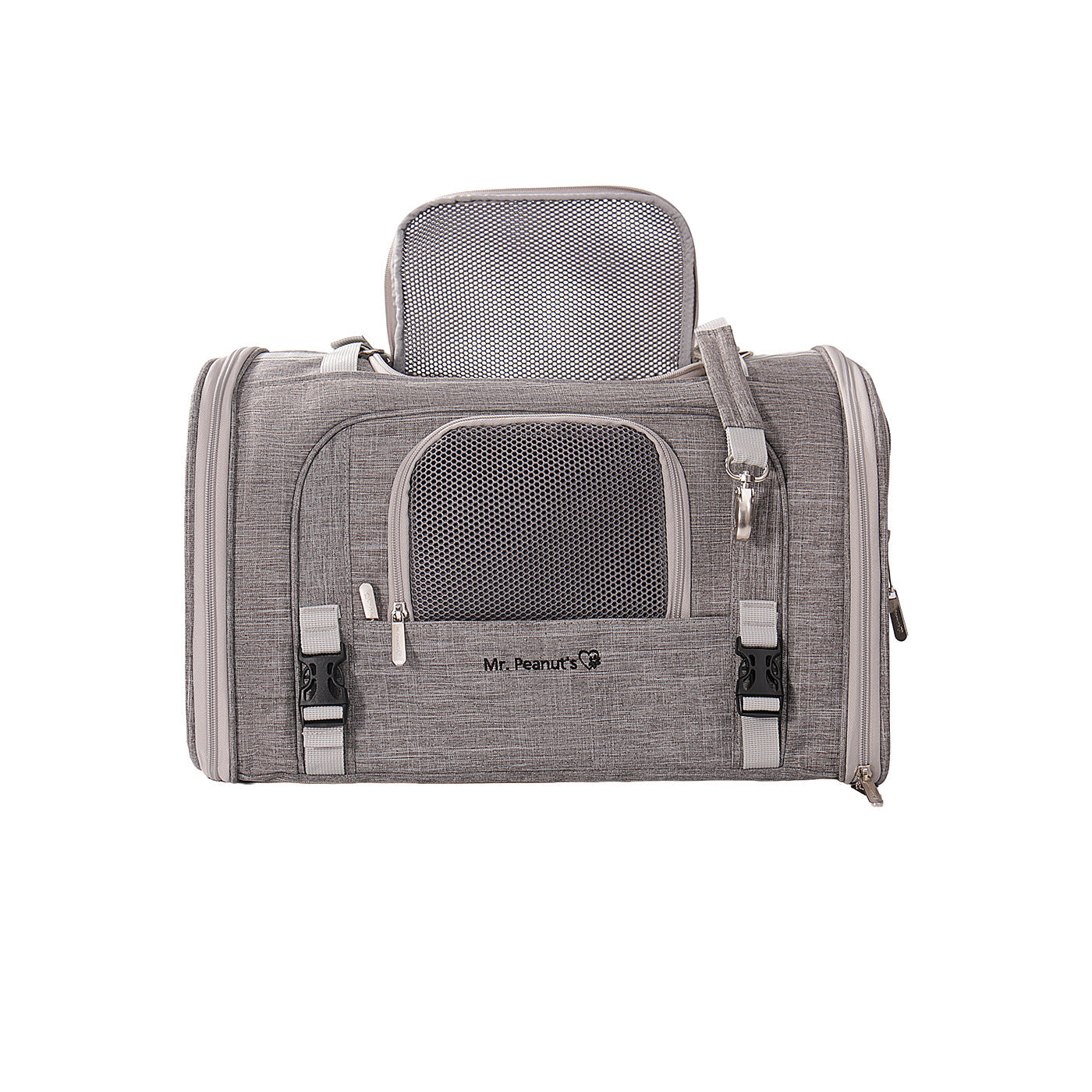 Mr. Peanut's Monterey Series Airline Compliant Horizontal Backpack Pet Carrier