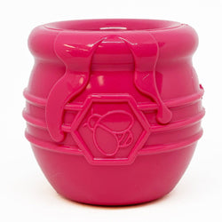 Honey Pot Durable PUP-X Rubber Treat Dispenser & Enrichment Toy