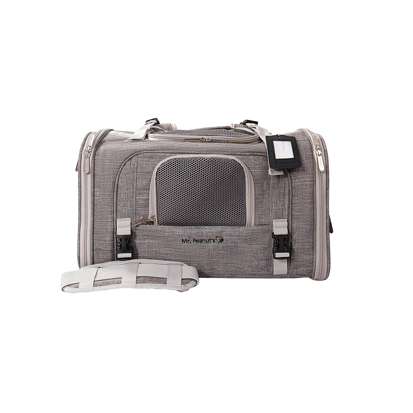 Mr. Peanut's Monterey Series Airline Compliant Horizontal Backpack Pet Carrier