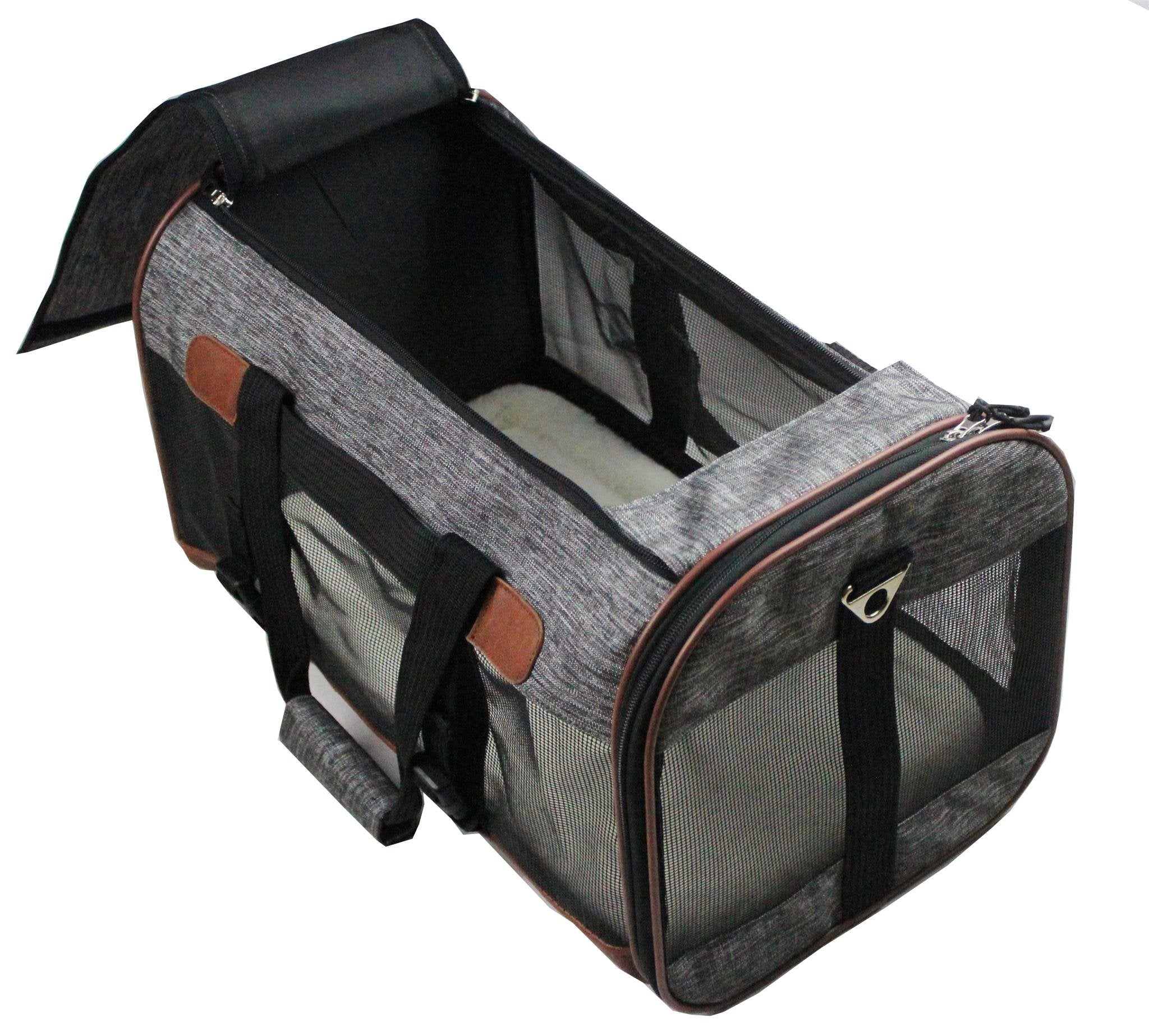 Mr. Peanut's Rhodium Series Standard Size Soft Sided Pet Carrier