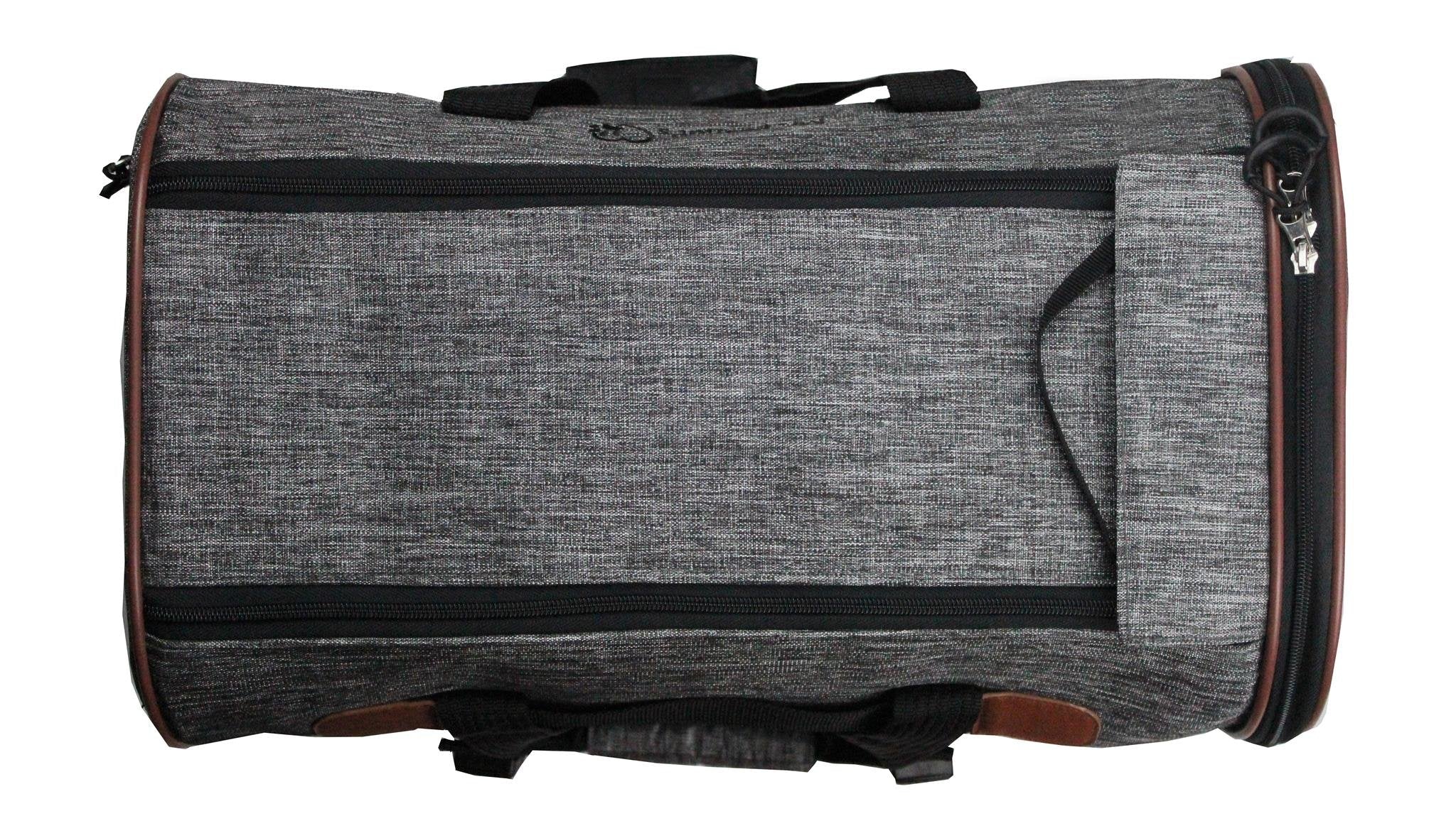 Mr. Peanut's Rhodium Series Mini Size Soft Sided Pet Carrier - Note Sizing in Description