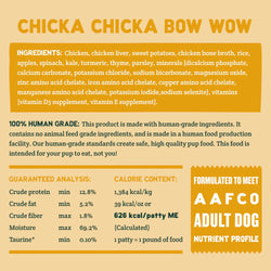 A Pup Above Chicka Chicka Bow Wow Fresh Dog Food (7lb)