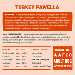 A Pup Above Turkey Pawella Fresh Dog Food (3lb)