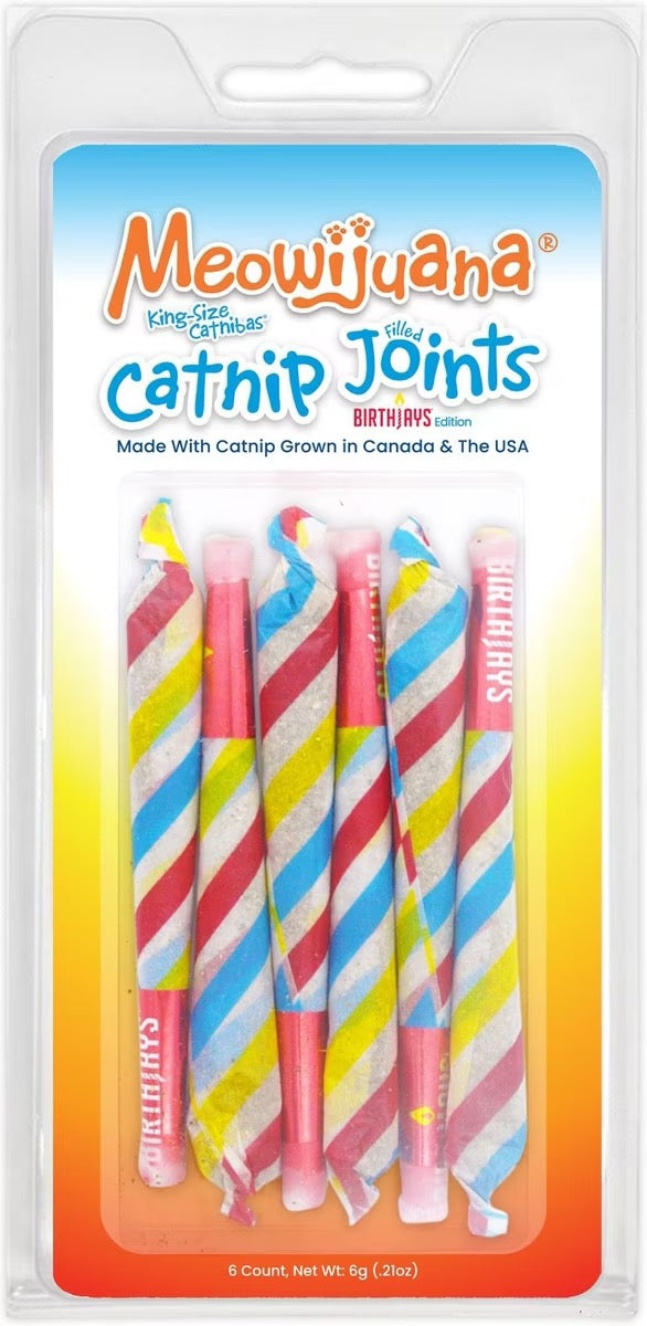 Meowijuana Birthjays - Party Sized Catnip Joints