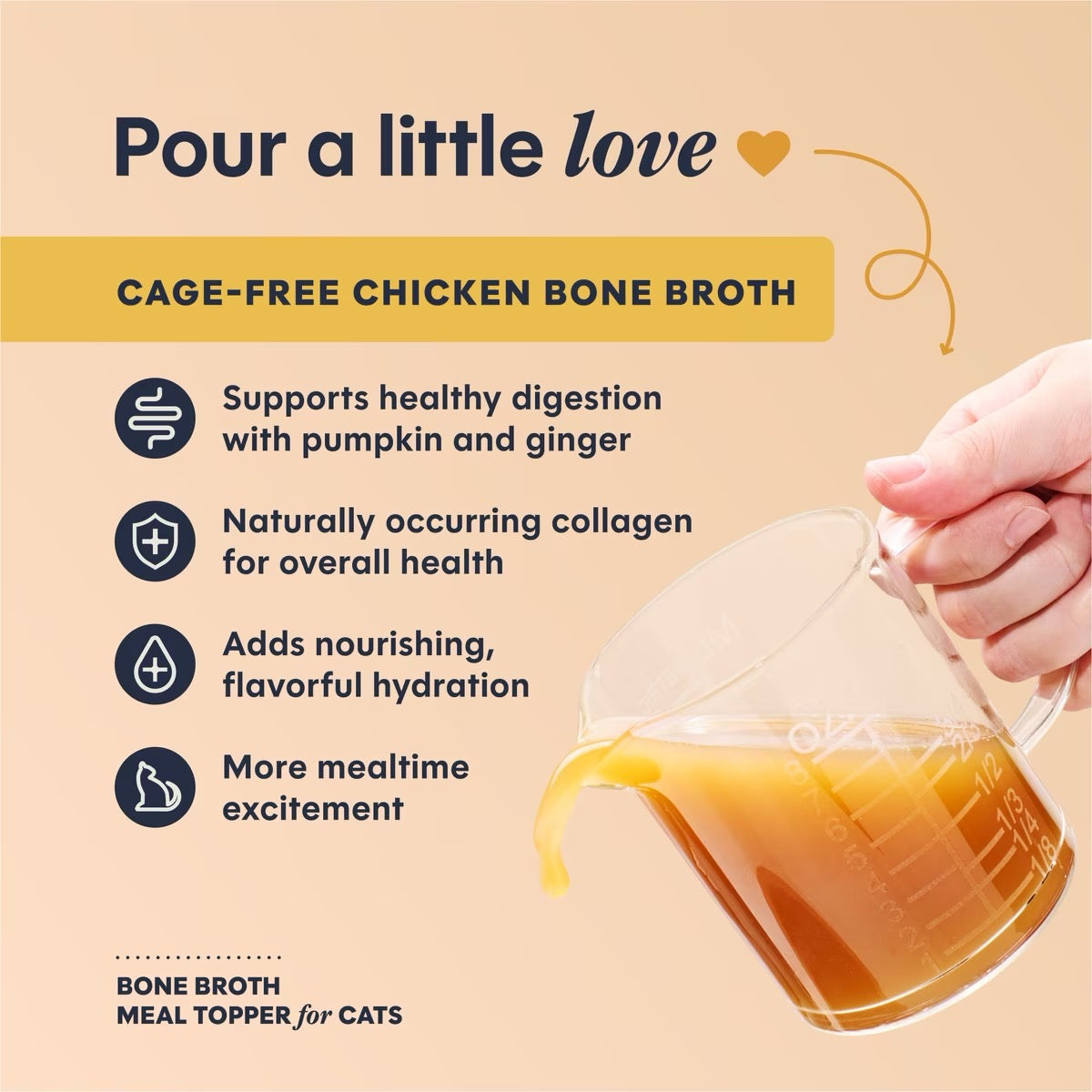 Instinct Cat Chicken Bone Broth (16oz)