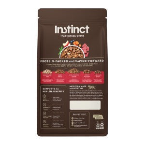 Instinct Peak Boost Grain Free High Protein Beef Dry Dog Food