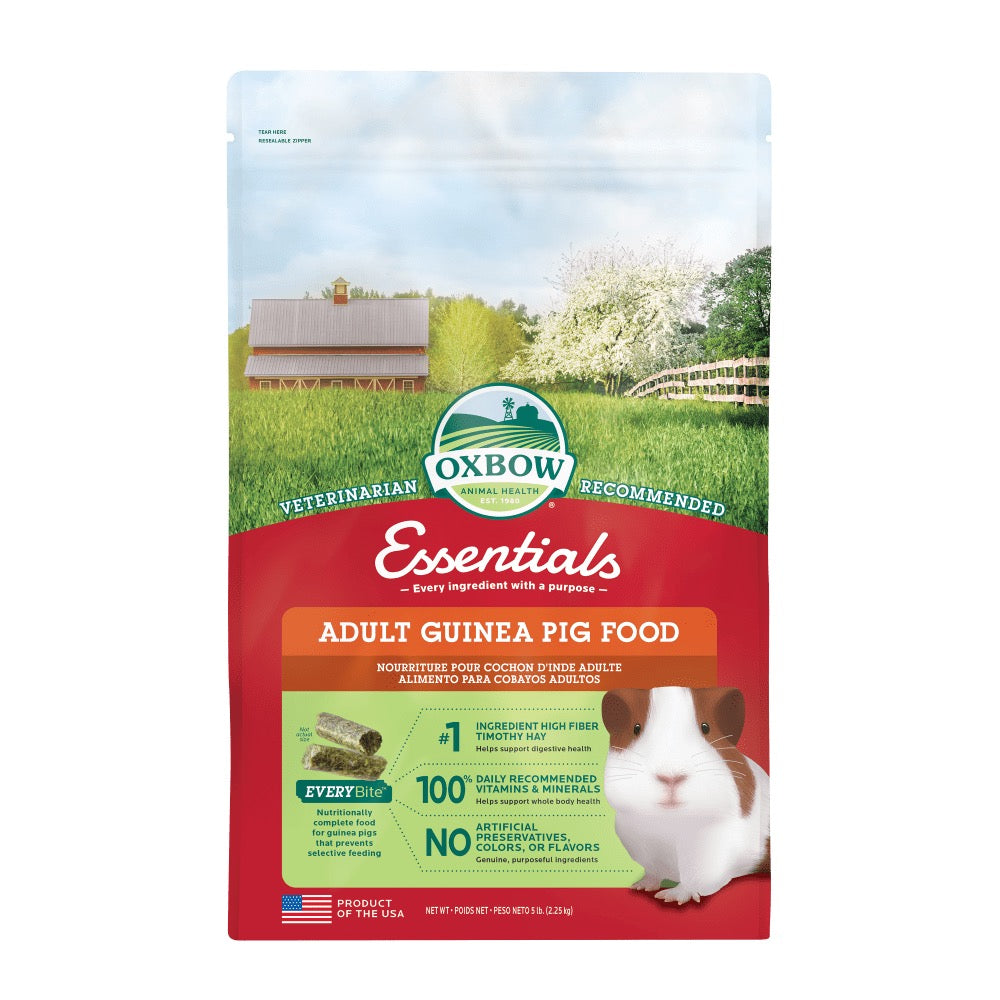 5lb Oxbow Essentials Adult Guinea Pig Food