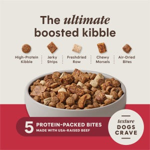 Instinct Peak Boost Grain Free High Protein Beef Dry Dog Food