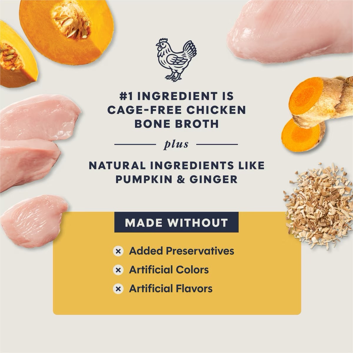Instinct Cat Chicken Bone Broth (16oz)