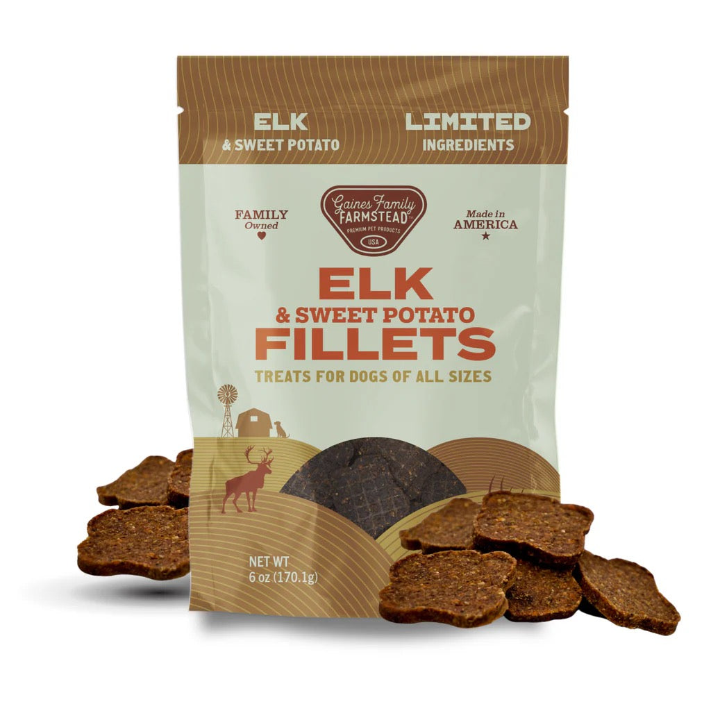 Gaines Family Farmstead Elk & Sweet Potato Fillets (6oz)