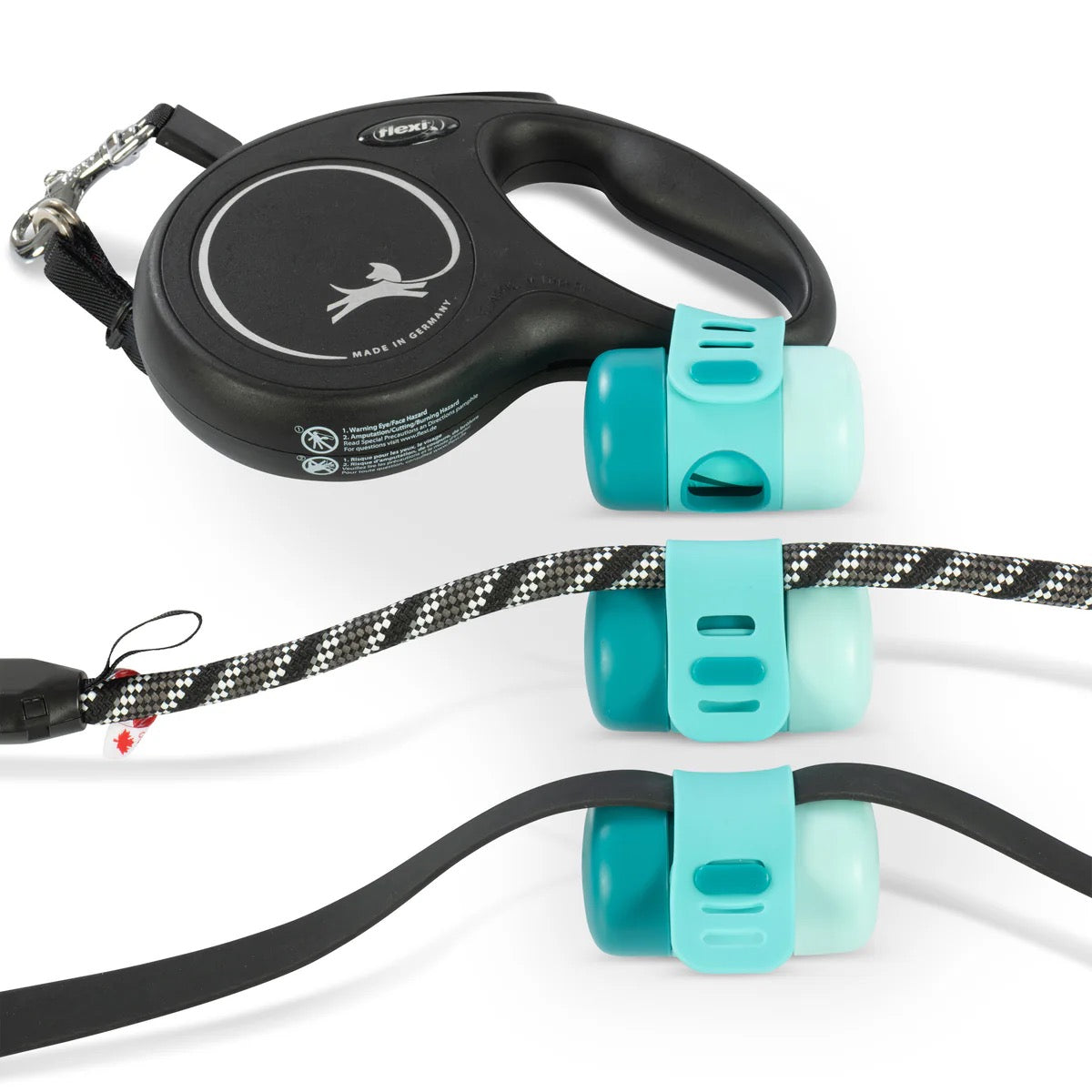 Messy Mutts Poop Bag Dispenser w/ Strap
