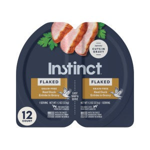 Instinct Flaked Grain Free Flaked Duck Split Cup Cat Food (2.64oz)