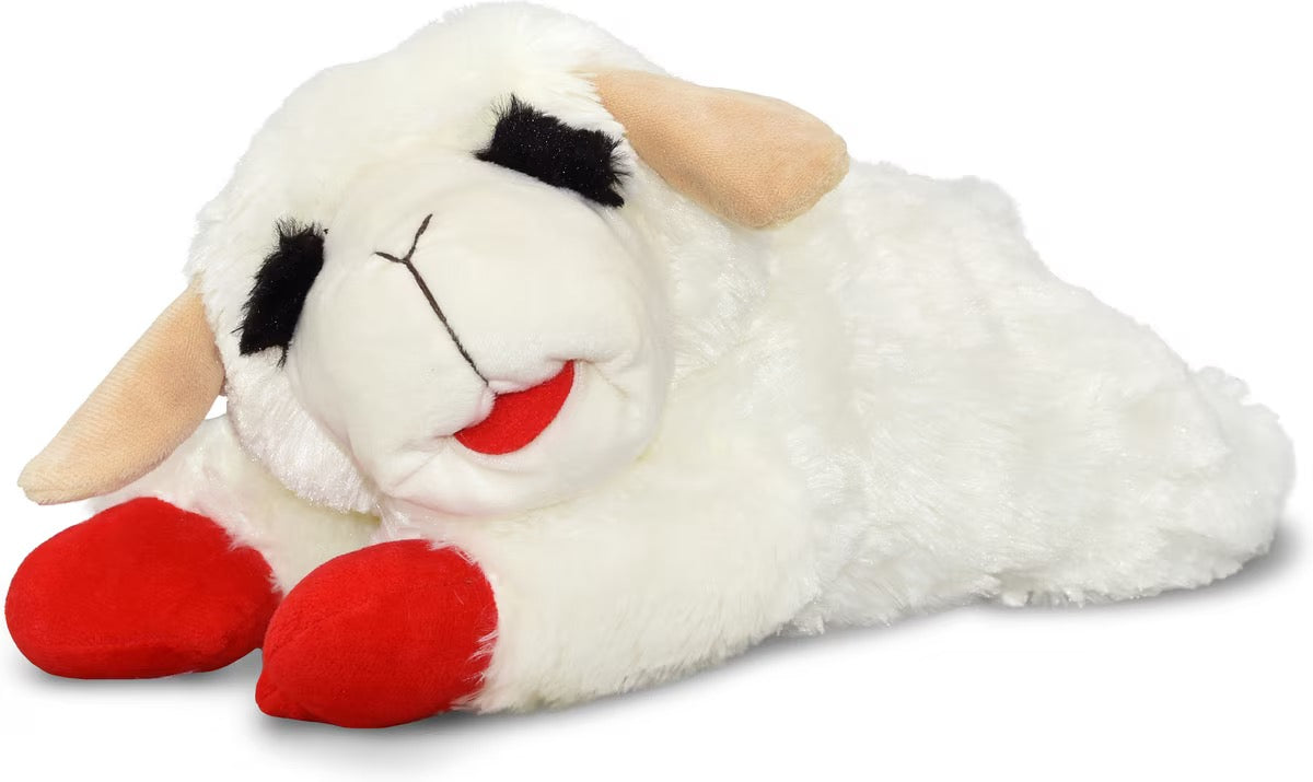 Multipet Lamb Chop Love w/ Heartbeat 17"