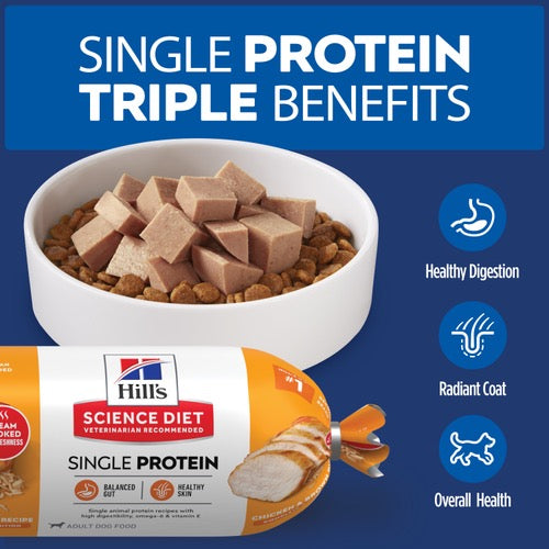 Hill's Science Diet Adult Single Protein Chicken & Brown Rice Recipe Refrigerated Fresh Dog Food
