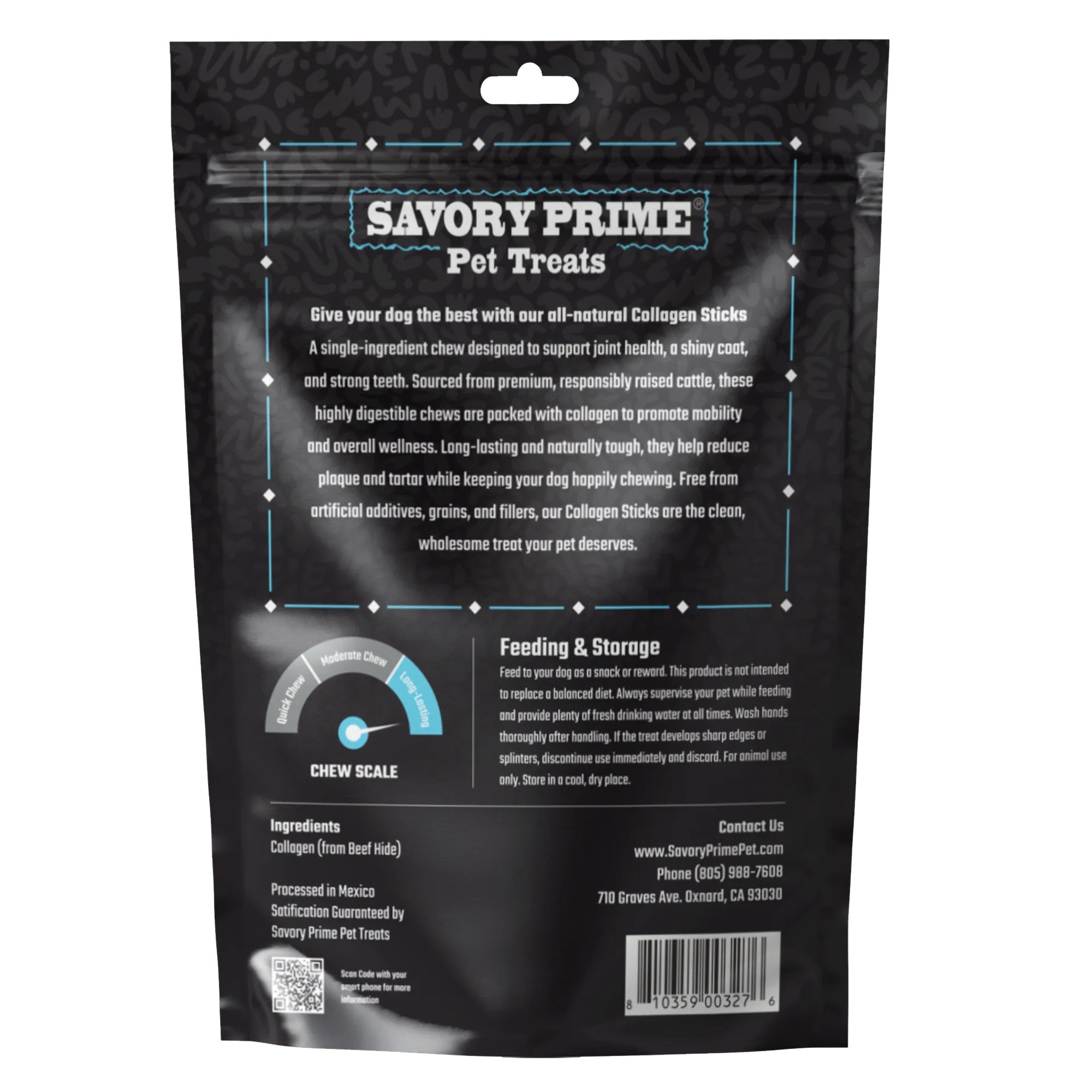 Savory Prime Naturals Collagen Sticks 6" (6ct)