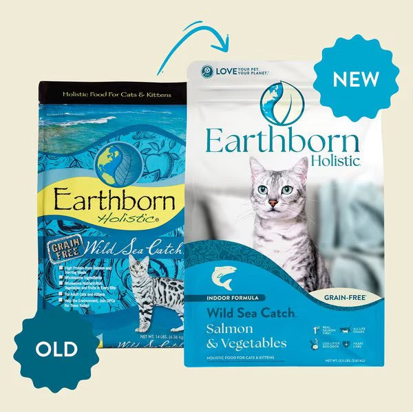 Earthborn Grain Free Wild Sea Catch Dry Cat Food