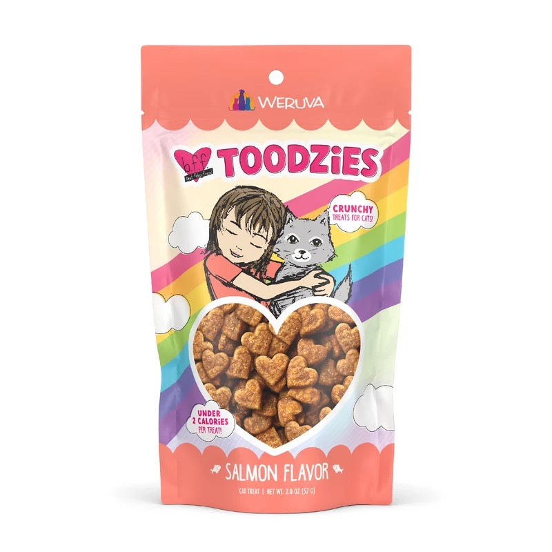 BFF Toodzies Salmon Crunchy Cat Treats (2oz)