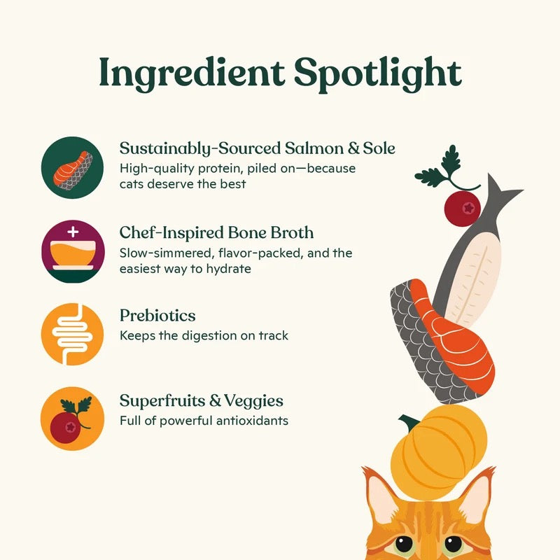 Made By Nacho Minced Salmon & Sole Wet Cat Food (3oz)