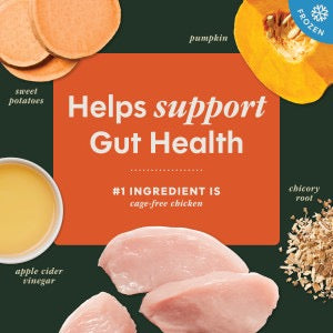 Instinct Raw Boost Mixers Gut Health Grain Free Freeze Dried Chicken Food Topper (12.5oz)