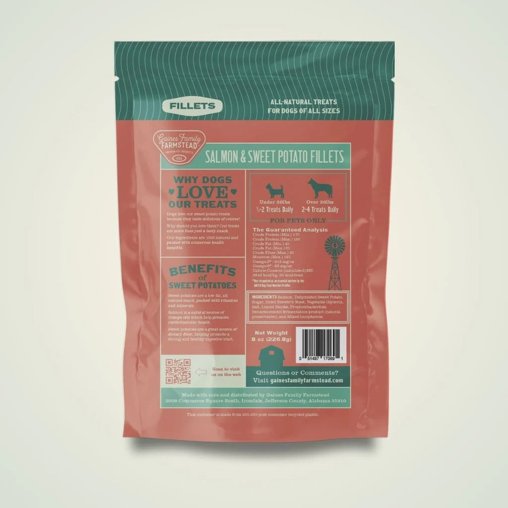 Gaines Family Farmstead Salmon & Sweet Potato Fillets (8oz)