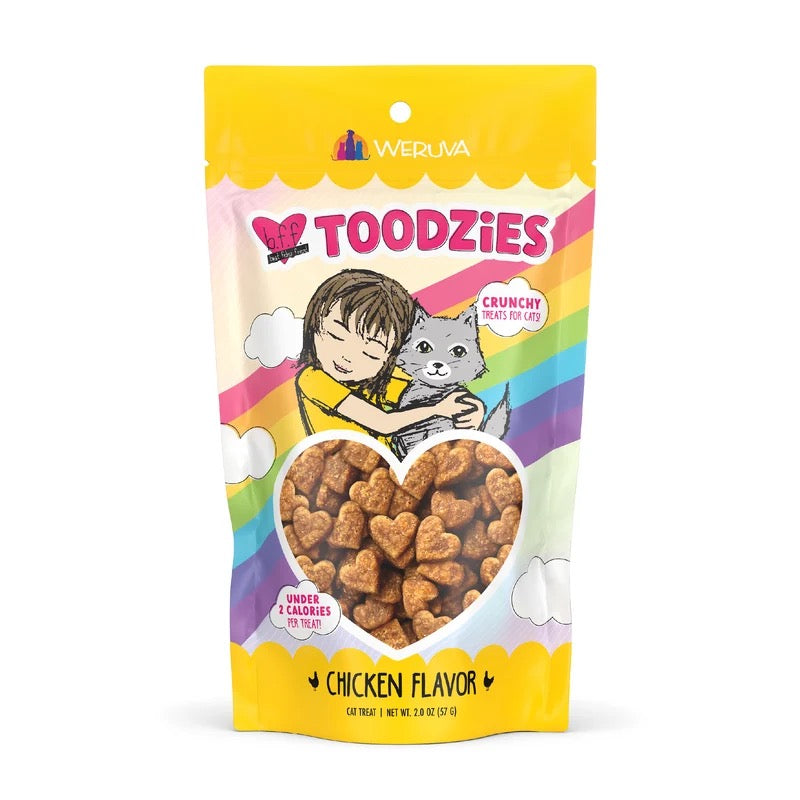 BFF Toodzies Chicken Crunchy Cat Treats (2oz)