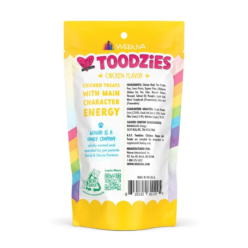 BFF Toodzies Chicken Crunchy Cat Treats (2oz)